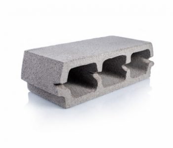 Bloque de cemento para loza de 12 cm. de espesor