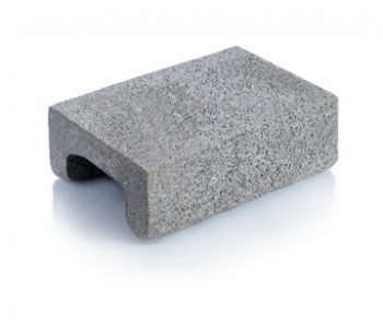 Bloque de cemento Tapa para capa aisladora de 13 cm. de espesor