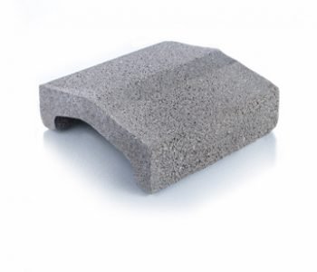 Bloque de cemento Tapa para muros de 20 cm. de espesor